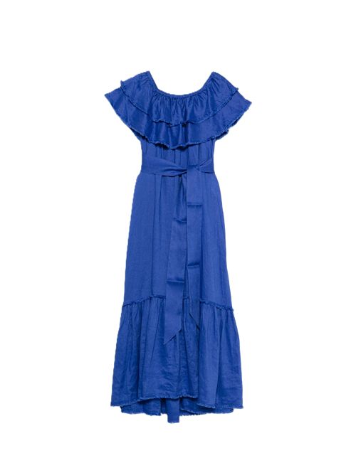 P.A.R.O.S.H.Abito lungo con cintura P.a.r.o.s.h. | D722547083 BLUETTE